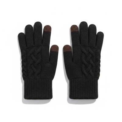 Texting Knit Gloves